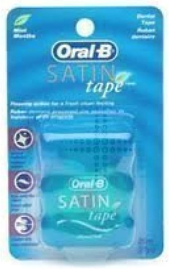 Statin Tape Dental Floss 25M (12 Units) by  Satin Tape Mint