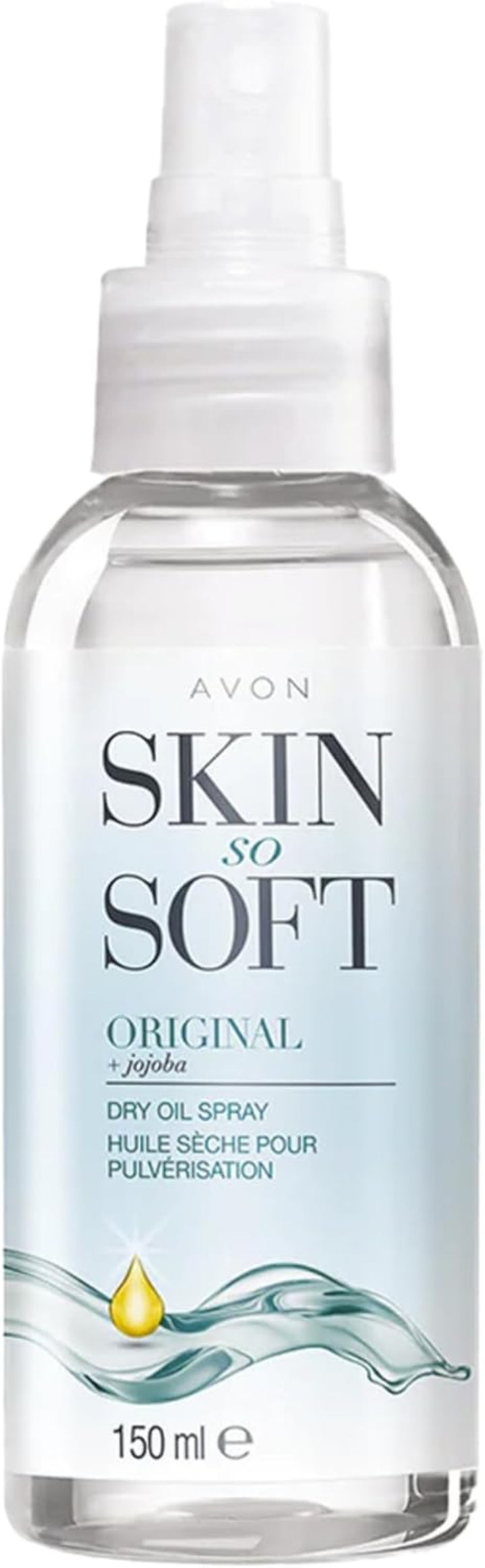 Skin so Soft Dry Oil Spray 250Ml, Locks in Moisture, Formulated with Jojoba Oil and Vitamin E, Quick Dry Formula, Cruelty Free