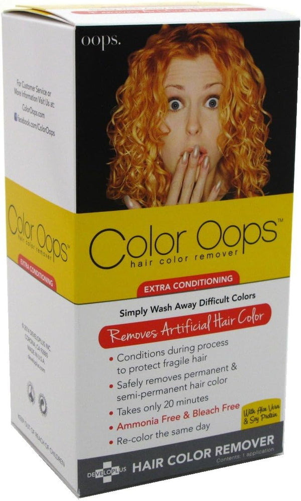 Color Oops Hair Color Remover, Extra Conditioning - 1 Application
