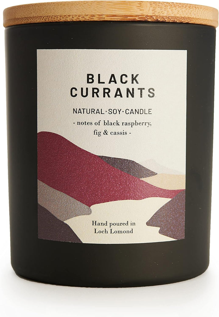 Wild Forest - Organic & Vegan, Luxury Scented Soy Wax Candles. Hand Poured in Loch Lomond, Scotland |  Limited (+8 Scent Options, X2 Sizes) 450G