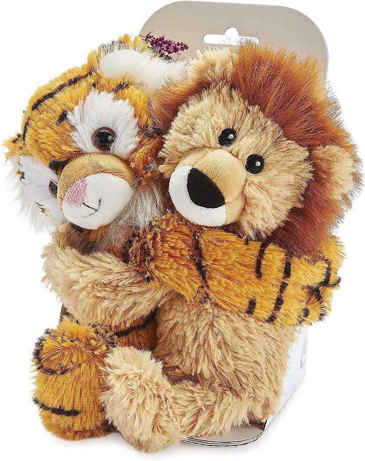 Warm Hugs Sloth Microwavable Plush with French Lavender Scent, Fully Heatable Cuddly Sloth Toy for Anxiety and Pain Relief