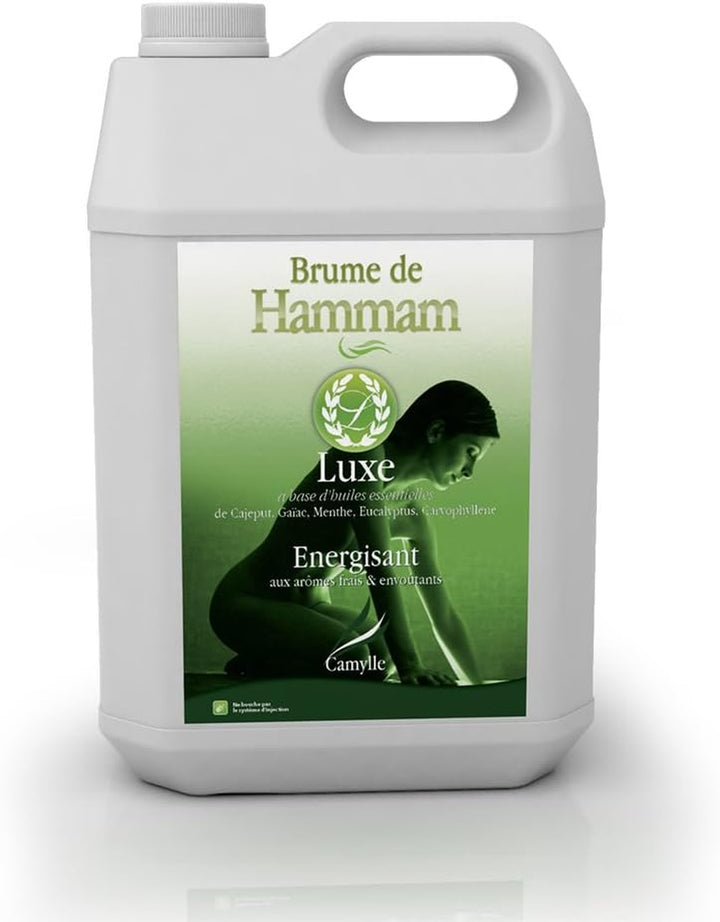 - Steam Bath Fragrance Luxe - Fragrances Made from Essential Oils for Steam Rooms, Steam Baths, or Steam Showers - Energising with Fresh and Bewitching Aromas - 5000Ml