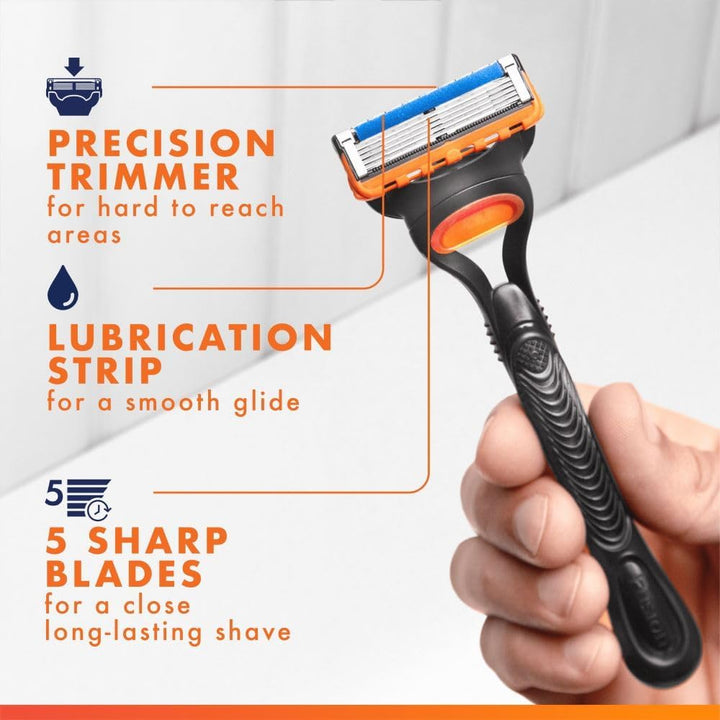 Fusion5 Razor for Men, 1  Razor, 10 Blade Refills