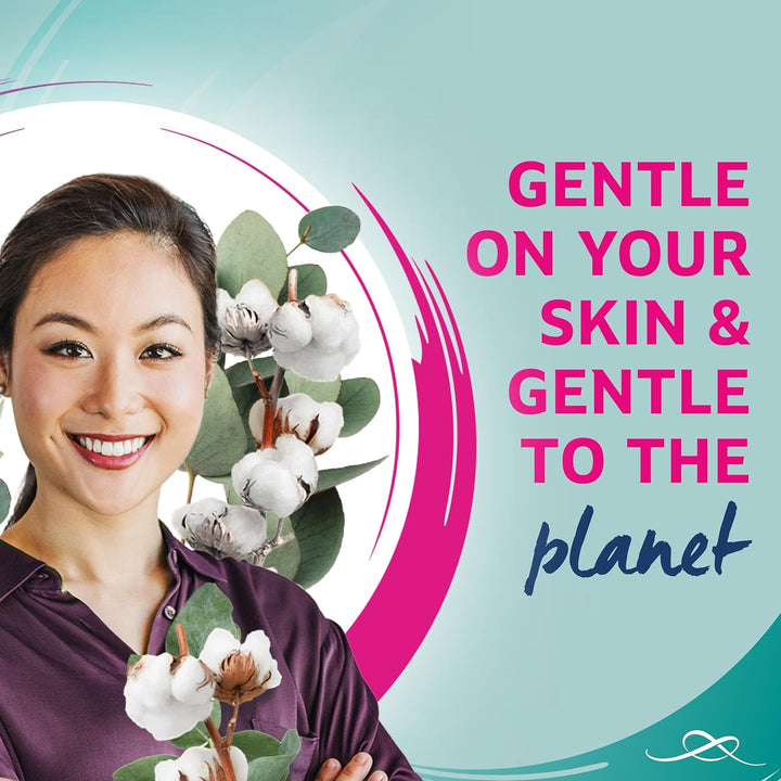 Cotton Wool round Pads, 200 Count, Certified Organic, 100% Pure Cotton Wool, Soft and Absorbent, Gentle on Skin, Dermatologically Tested, Bulk Pack