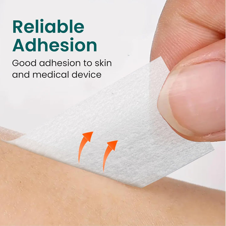 Micropore Surgical Tape 2.5Cm X 10M (4 Rolls) + 10Pc Gauze Swab | Micropore Tape | Medical Tape for Skin, Dressings and Face|Microporous Tape | First Aid Tape Suitable for Sensitive Skin