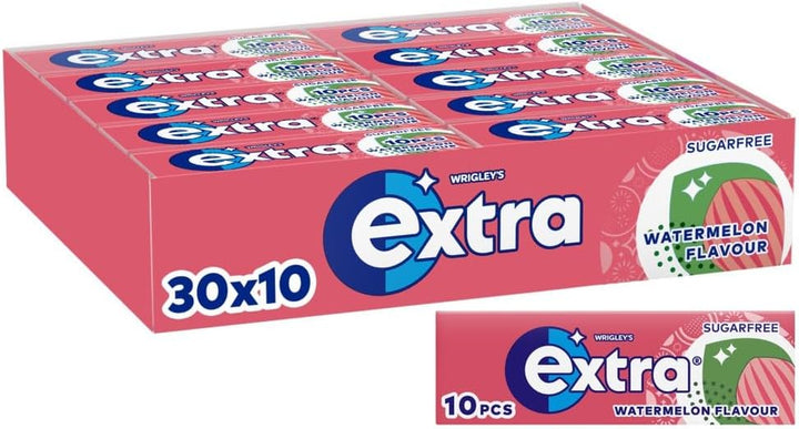 Wrigley'S  White Chewing Gum, Bubblemint Flavour, 46 Pieces, Sugar Free Chewing Gum Bottle with Xylitol
