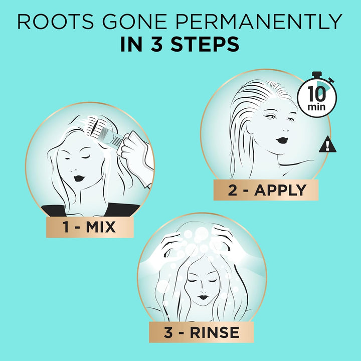 Paris Magic Retouch Instant Root Spray, Dark Brown. Offers Flawless Coverage for Grey Regrowth in 3 Seconds. This 75Ml Spray Provides a Quick, Easy Way to Conceal Roots Perfectly.