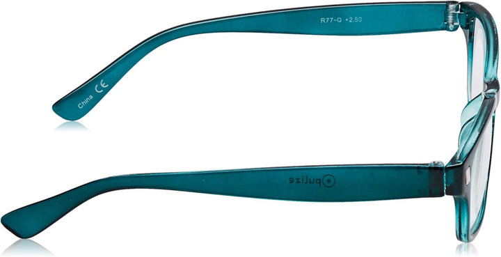 The Reading Glasses Company Dark Blue Aquamarine Readers Value 2 Pack Mens Womens RR77-3Q +2.50