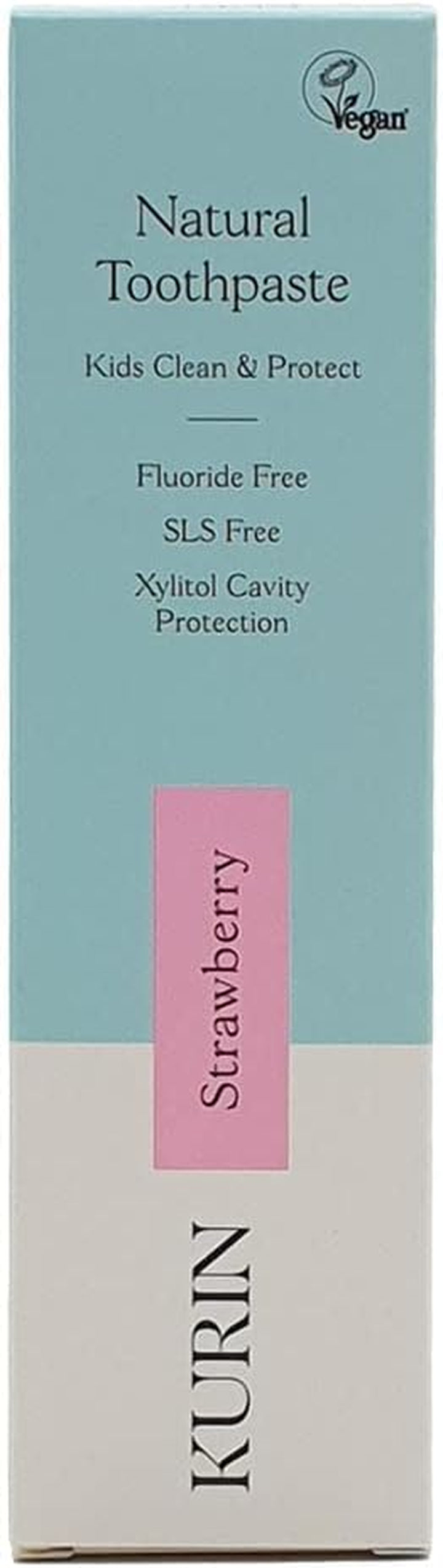 Fluoride Free Natural Kids Toothpaste 75Ml - Strawberry