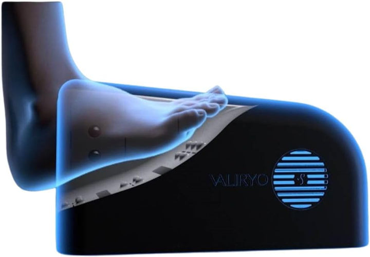 Feet Dryer - 360º Airflow Foot Dryer - Auto Sensor Activation & UV Light for Superior Hygiene - Complete Drying, Comfortable, and Safe (Dusty Grey Gloss)