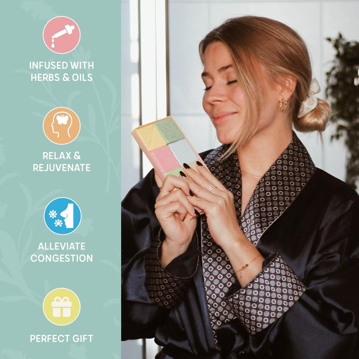 Aromatherapy Shower Steamers - Relaxing, 8 Pack - Birthday Gifts for Women - Shower Bombs with Multiple Fragrances - Self Care Relaxation, Body Restore