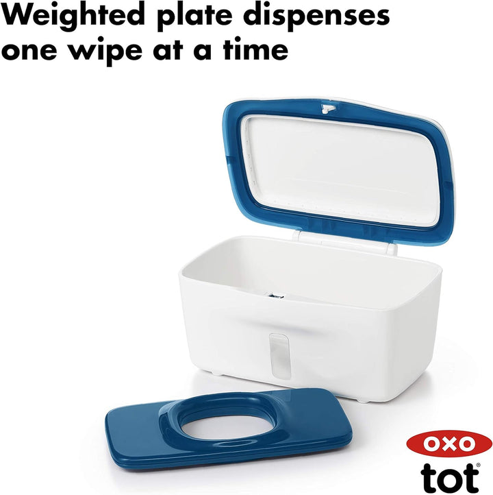 Perfect Pull Wipes Dispenser, Navy, 1 Count (Pack of 1)