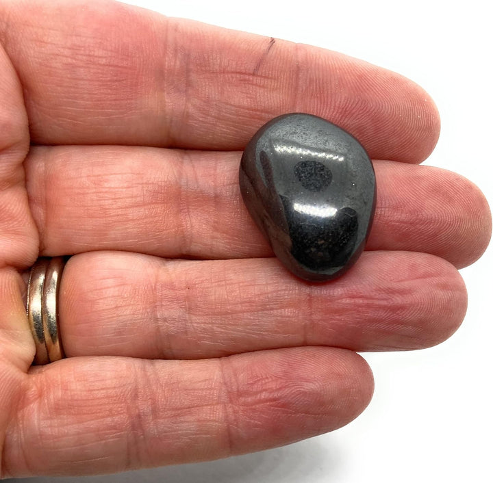 Hematite Medium Crystal Tumbled Stone - 1 Pc