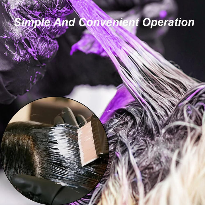 Hair Hair Coloring Brush, 4 Pcs Hair Dye Brush Set, Tinting Brush, Hair Dyeing Brush, Double Sided Tint Brush, Suitable for DIY Hair Dyeing ﻿