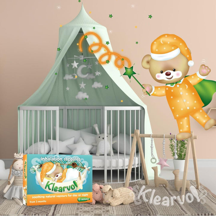 vol Essential Oils Inhalation Capsules 10 Capsules (Pack of 1) – Natural Vapour Blend for Clear Breathing and Comfort – Eucalyptus, Pine & Menthol Oils - Suitable for Children of 3+ Months