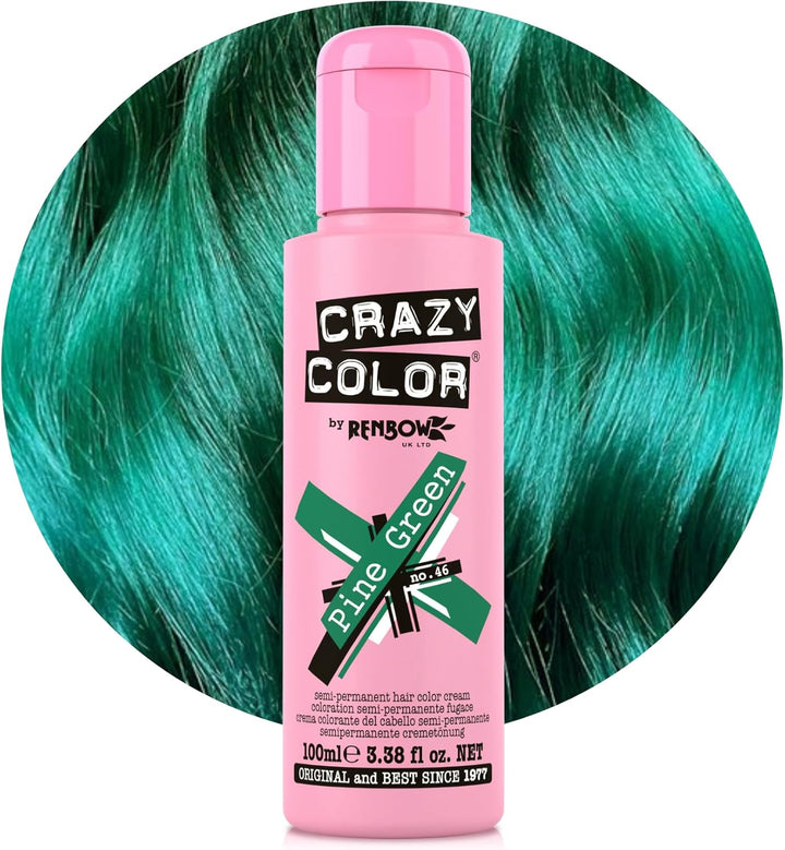 Vibrant Vermillion Red Semi-Permanent Hair Dye. Highly Pigmented Scarlet Red Conditioning & Oil Nourishing Vegan Formula | No Bleach or Ammonia | 100Ml