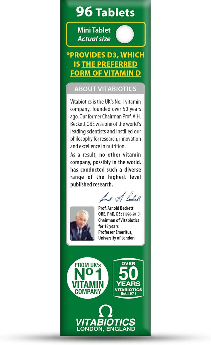 Vitamin D Tablets 1000IU,