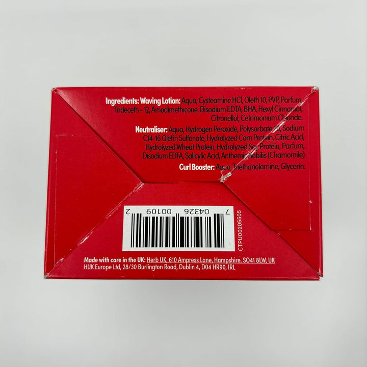 Pin-Up Original End Curl Lasting Perm for Short Hair Kit - 55Ml