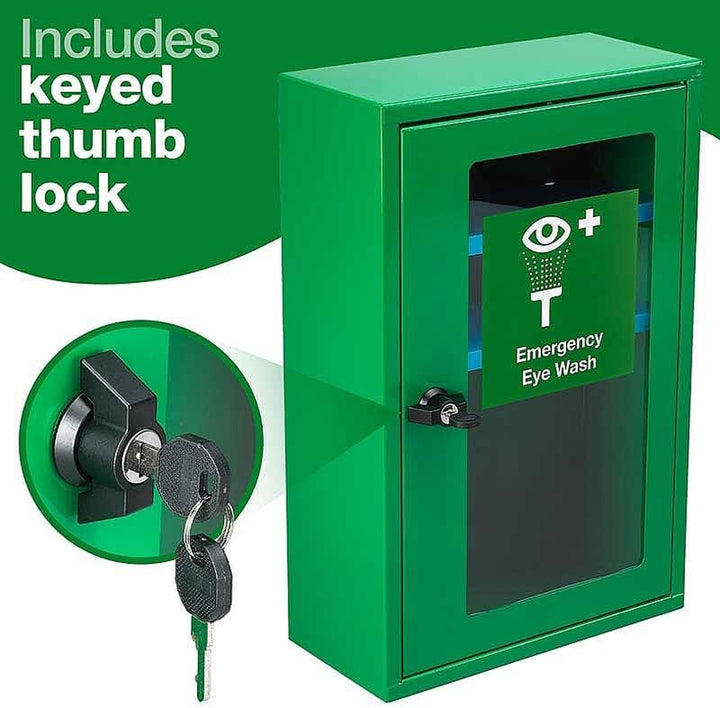 AED Defibrillator Wall Cabinet with Thumb Lock