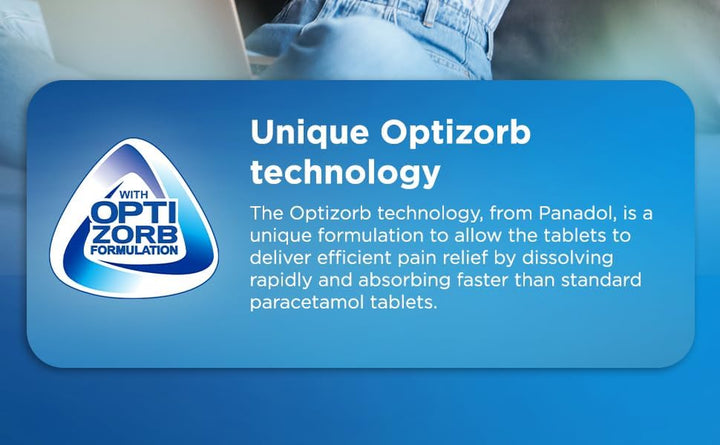 Advance Painkillers, 500Mg Paracetamol Tablets, Pain Relief for Migraines, Headaches, Backache, Period Pain and Toothache, Pack of 16