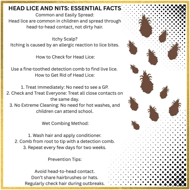 Dr J’S 3-Piece Head Lice Prevention Kit – Tea Tree & Lemon Eucalyptus Shampoo, Lice Repellent Spray & Nit Comb | Natural Nit & Lice Defence for Kids | Packaging and Colours May Vary