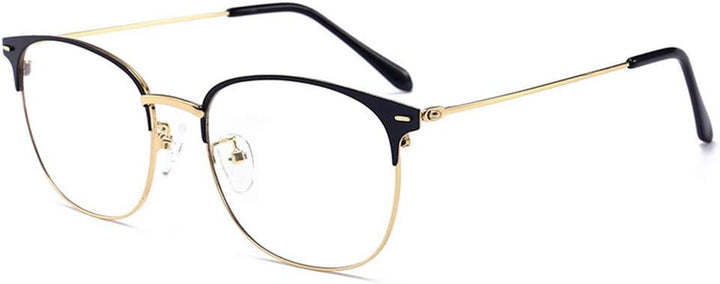 Blue Light Blocking Glasses Computer Reading Glasses Retro Eyeglasses Frame anti UV Transparent Lens anti Eye Fatigue Lightweight Fashion Professional Unisex for Smartphone Screens Computer TV