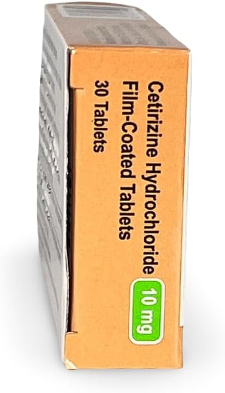 Hayfever Allergy Relief Cetirizine 10Mg 30 Tablets