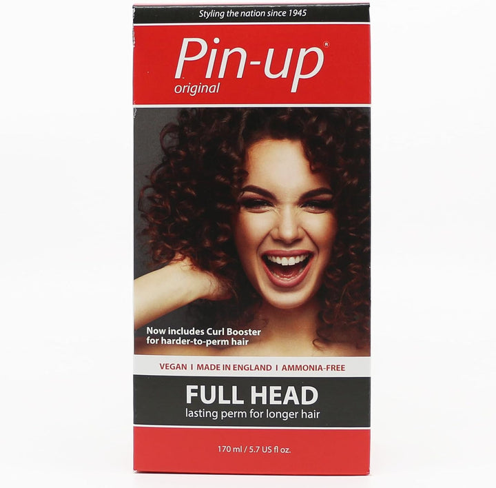 Original Full Head 170Ml Perm Kit for Long Hair, Creates Long-Lasting Curls or Waves, Suitable for Curly, Wavy Hair