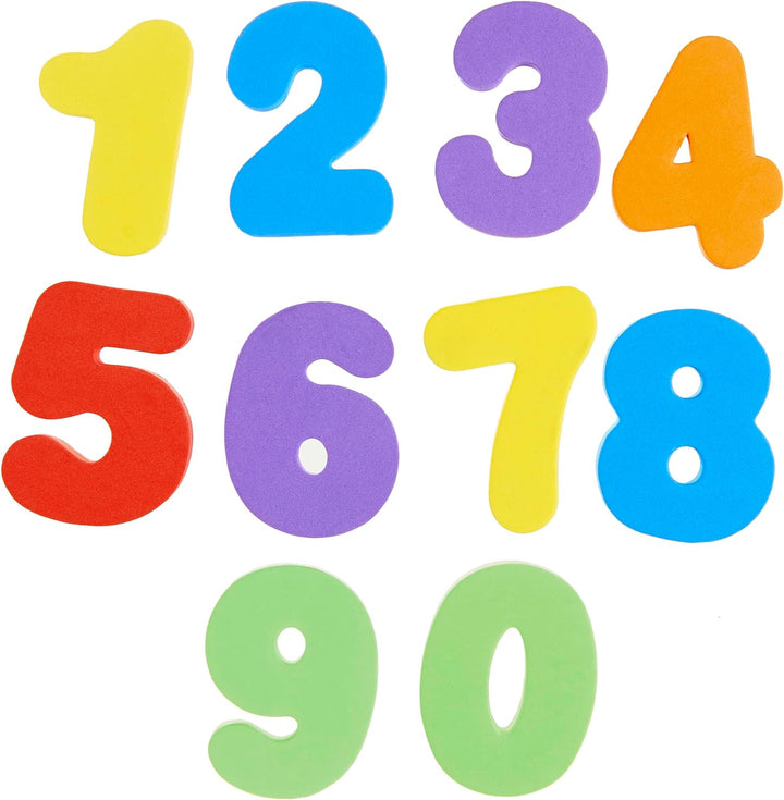 Learn Baby Bath Foam Letters & Numbers | Mess-Free Baby Bath & Shower Toys | Sticks on Tiles & Porcelain | Creative Toddler Bath Toys