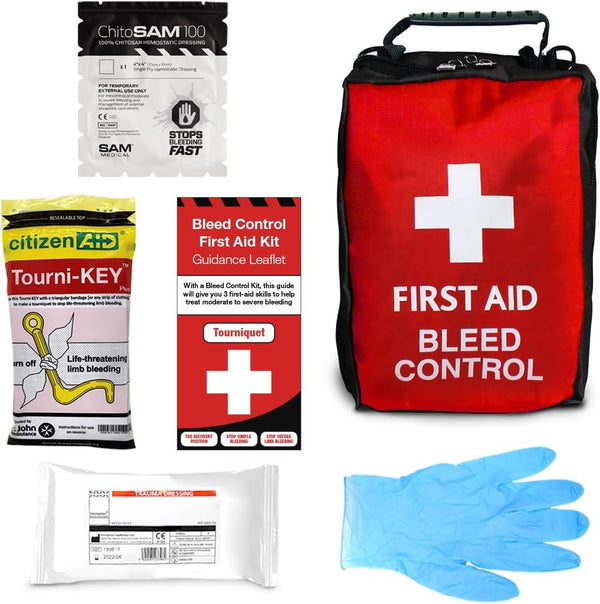 Basic Bleed Control Kit with Tourni-Key - Soft Case