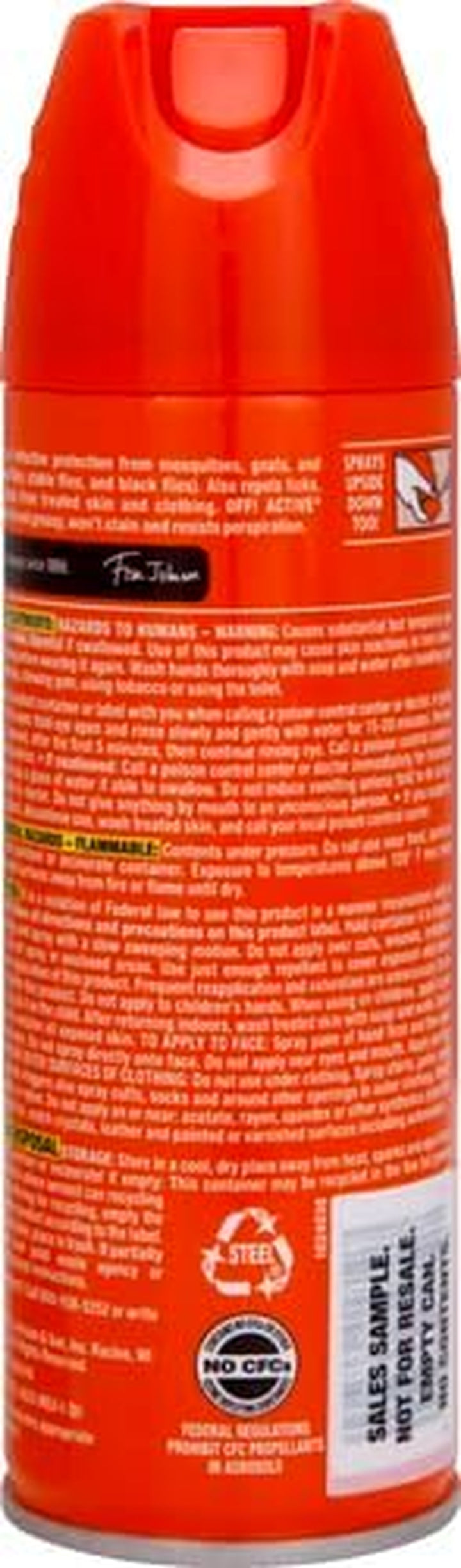 Johnson S C Inc 1810 off Aerosol Insect Repellent