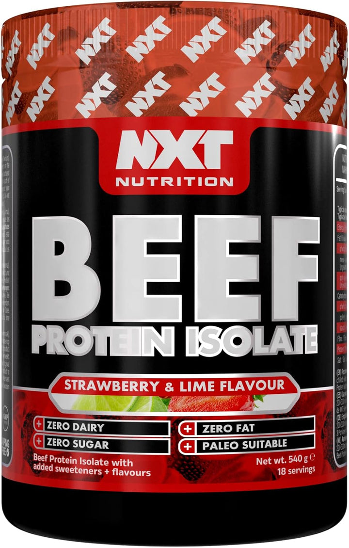 NXT Beef Protein Isolate 540G - High Protein Powder in Natural Amino Acids - Paleo, Keto Friendly - Dairy and Gluten Free | 540G (Pineapple)