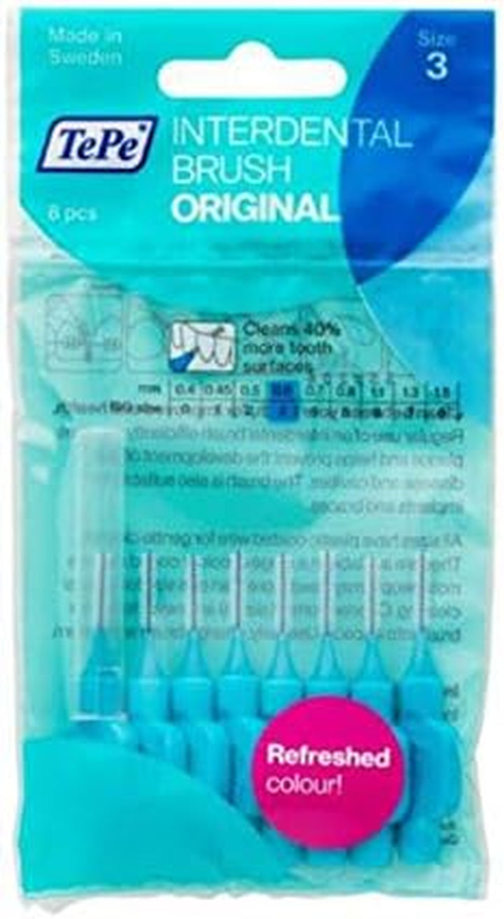 0.6 Mm Size 3 Original Interdental Brush - Pack of 8