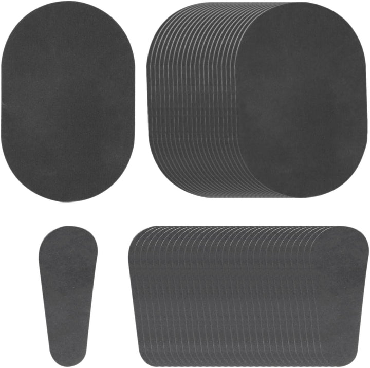 Ultra-Fine Nano Sand Hair Remover, 80-Pack Exfoliating Abrasive Paper Pads for Facial and Body Hair Removal