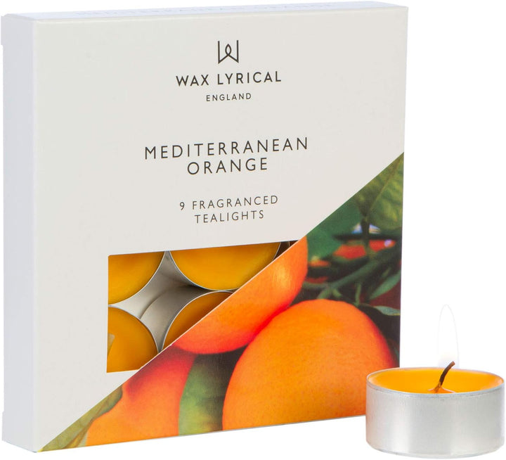 Mediterranean Orange Reed Diffuser Refill - 200Ml | Refreshing Orange Citrus Scent | Made in England