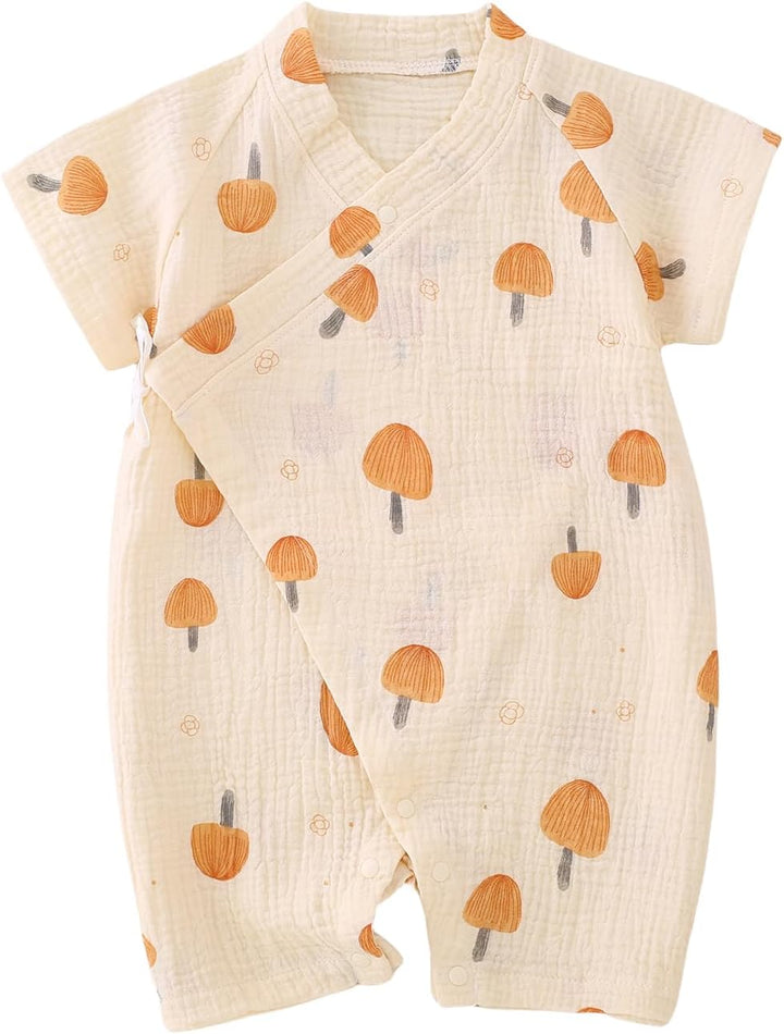 Japanese Kimono Baby Thobe Cotton Yarn Pajamas Robe 0-24 Months