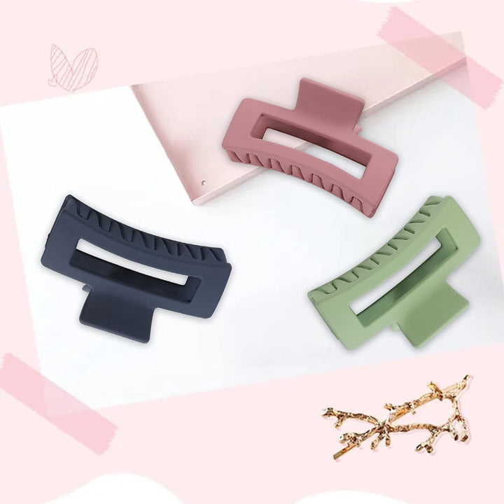 Hair Clips for Thick Hair,Hair Claw Clips Strong Hold Hair Clips for Women Thick Thin Hair 3PCS