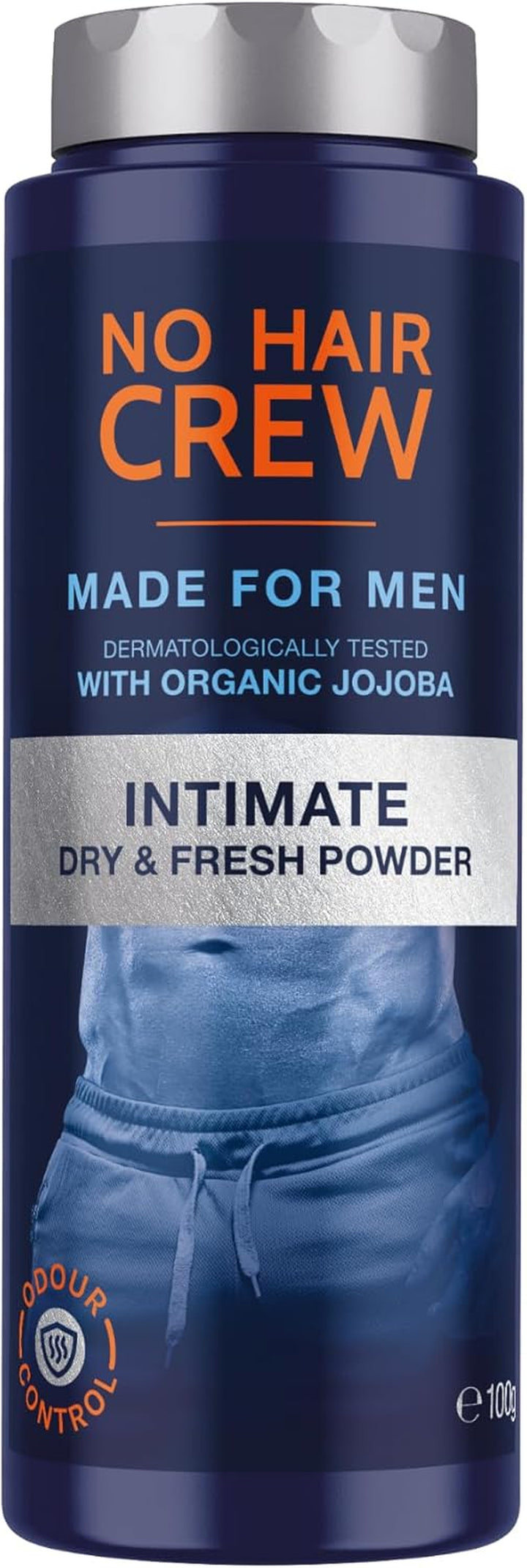 Intimate Dry & Fresh Powder for Men 100 G – Talc-Free Body Powder for Balls, Butt and Groin – Fights Sweat, Odour and Chafing – Stay Fresh and Dry