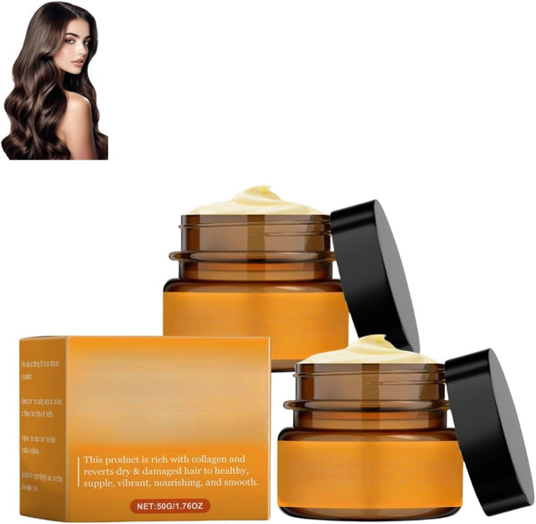 Collagen Conditioner, Deep Conditioning Hair Mask, Moisturizing and Nourishing the Scalp, Anti-Frizz Repair