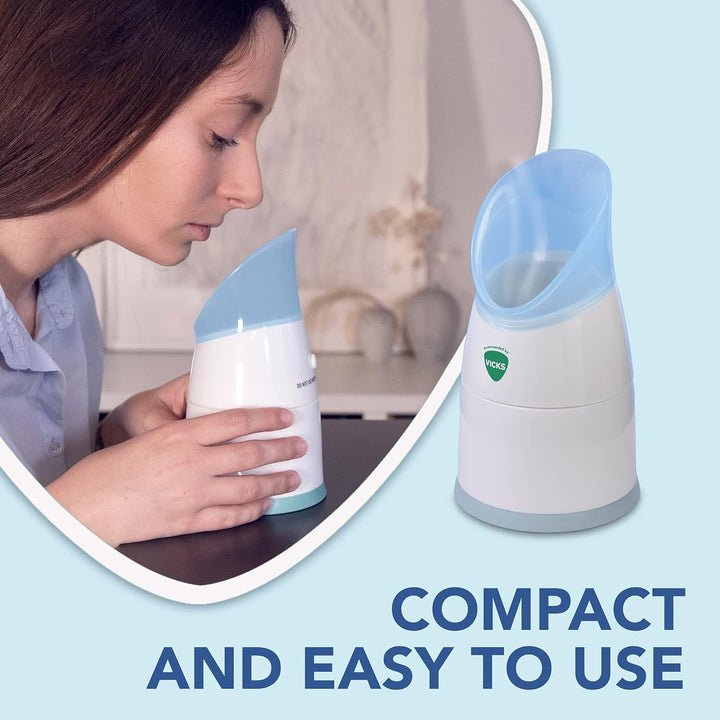 Personal Steam Inhaler with Two Scent Pads, V1300