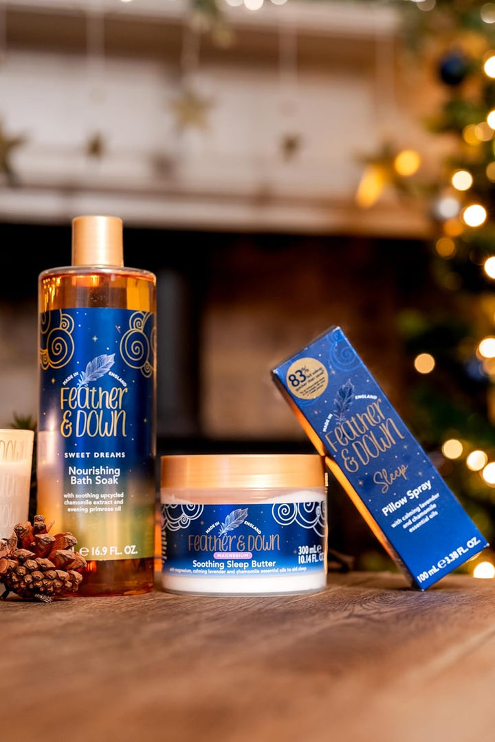 Nourishing Bath Soak (500Ml) - with Soothing Upcycled Chamomile Extract & Evening Primrose Oil. Nourish Your Body & Calm Your Mind. Cruelty Free. Vegan Friendly.