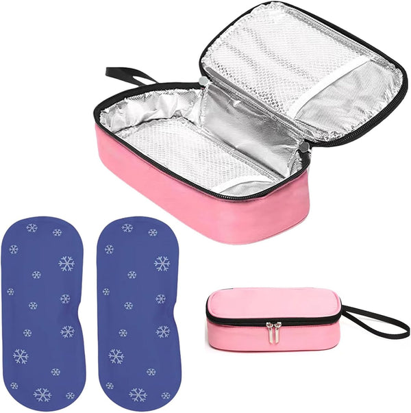 Cooling Wallet, Medicine Travel Cool Bag, Travel Medicine Bag Medicine Storage Bag Suitable for Temperature Sensitive Items and People Who Need to Store Medication