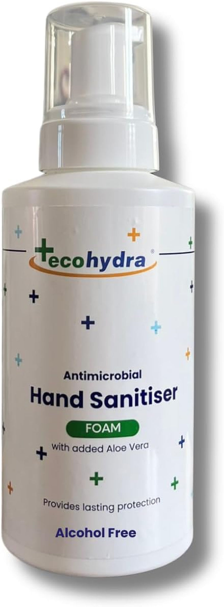 Hand Sanitiser Foam with Pump -NHS Approved Hospital Grade Sanitiser (Alcohol Free/Kills up to 99.9999% of Bacteria and Viruses) Kind on Skin and Safe for Children, Unscented, 500 Millilitre