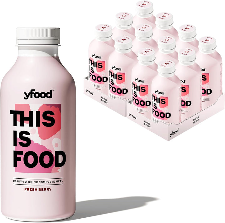 Tasterpack, Tasty Meal Replacement, THIS IS FOOD Drink, 34G Protein, 26 Vitamins and Minerals, 5 Flavour Taster Pack (5 X 500Ml)