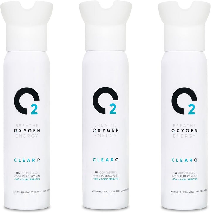 15L Oxygen Can with Inhaler Cap | Pure Breathing Oxygen in a Lightweight Aluminium Canister | Made in Britain