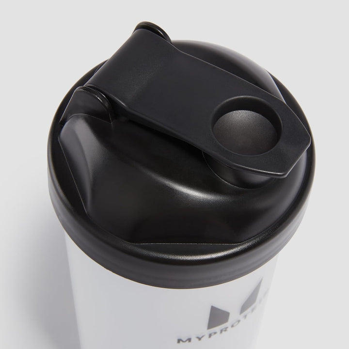 Shaker Bottle - Black/Clear 600Ml, with Mix Ball, Protein Shakes, Protein Blends, on Go Shaker, Smooth, Lump Free Protein Shakes, Odourless