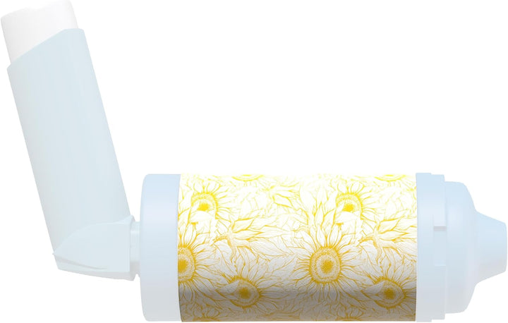 Spacer Cover in over 30 Designs – Vegan Leather Spacer Case for Kids and Adults – Handmade in England (Aint Easy Being Wheezy, Aerochamber plus Flow-Vu)