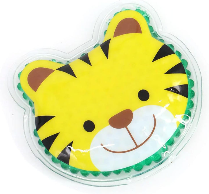 Reusable Soothing Kids Hot and Cold Gel Compress Ice Pack for Bruises and Bumps, Cool Packs for Injuries, First Aid, Pain Relief, Headache, Cuts & Insect Bites - 3 Cute Animal Packs