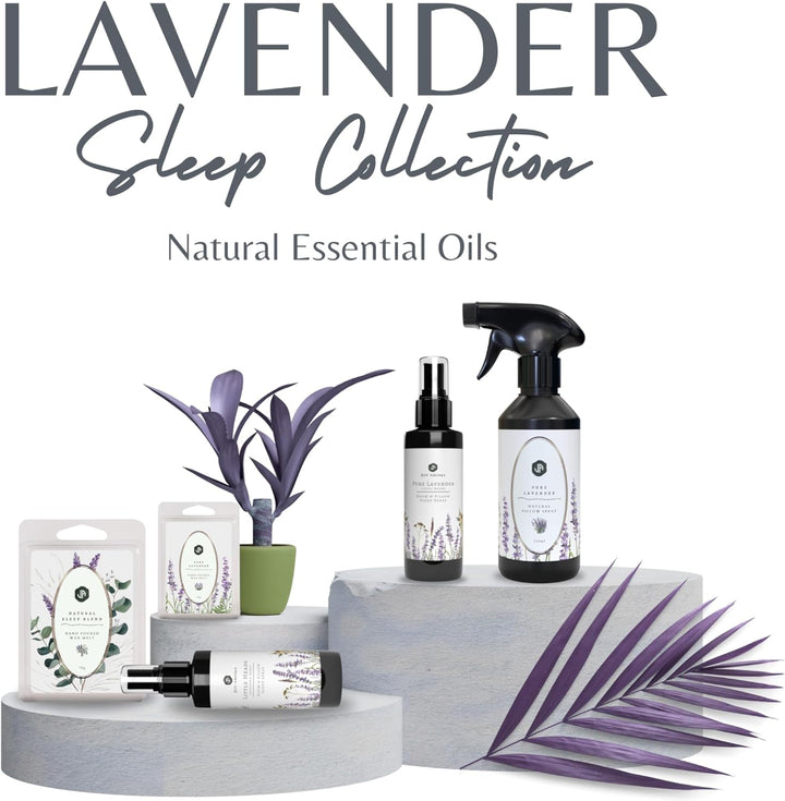 Lavender Pillow Spray 250Ml – Natural Sleep Mist & Bed Linen Spray with Pure Essential Oils – Calming Room Freshener for Restful Nights
