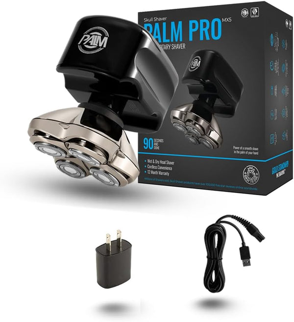 - Palm MX5 Head and Face Shaver - Smooth Shave